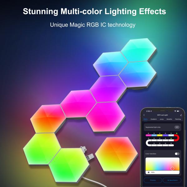 Стенная лампа RGB 10 Вт