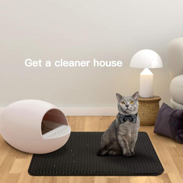 SGS EVA Waterproof Pet Mat 30cm Washable Cat Litter Mat