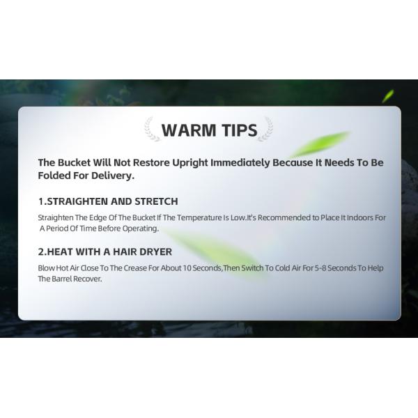 Portable Fishing Water Pail for Camping Traveling Hiking Fishing Boating Gardening with 4.5 Meters Rope