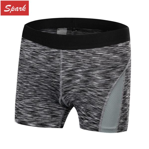 Blank Logo Compression Pocket Butt Lift Workout Yoga Womens Gym Shorts