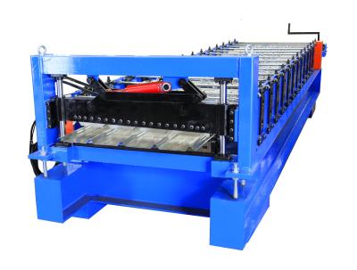 Rolo de aço ondulado do painel que forma o ISO de corte hidráulico do CE da máquina habilitado
