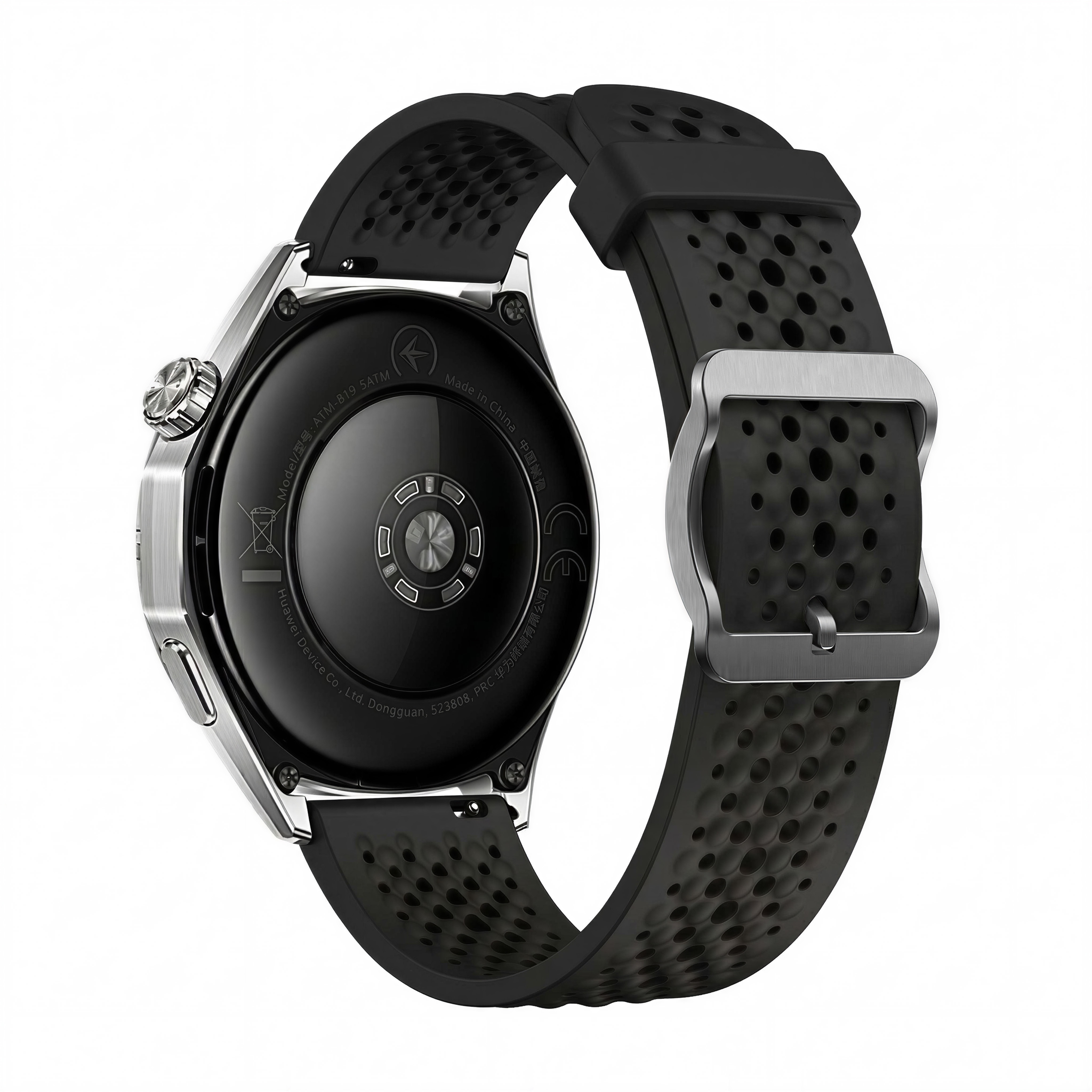 Adjustable Silicone Watch Band 18mm 20mm 22mm Sliding Buckle Strap Universal for Most Smart Watches Trendy Smart Watch Strap