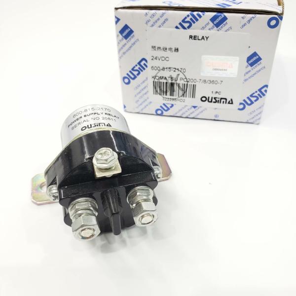 OUSIMA  6008152170 Starter Relay 600-815-2170 For Excavator Parts PC200-7 PC200-8 PC360-7
