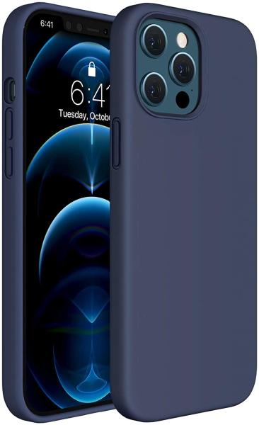 Liquid Silicone Case Gel Rubber Full Body Protection Shockproof Drop Protection Phone Case for iPhone 12 (2020 Release)