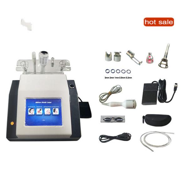 Pain Relief 5 Handle 980 Diode Laser ABS Material Nails Fungus Removal