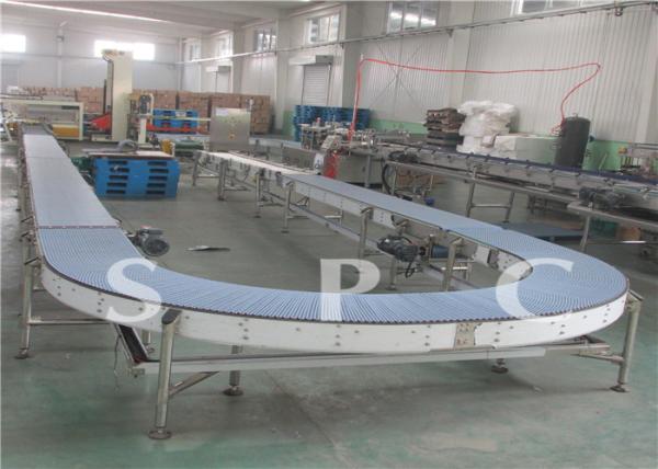 Beverage Bottle Automated Conveyor Systems 220V / 380V 304 Stainless Steel