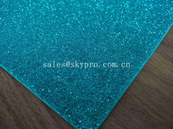 Tipo liso brilhante decorativo de brilho da espuma de EVA das cores as mais finas do verde para brinquedos