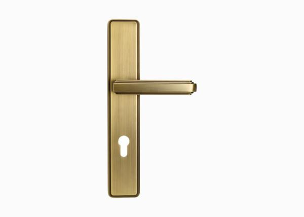 130mm 63mm Brass Modern Internal Door Handles For Wooden Doors