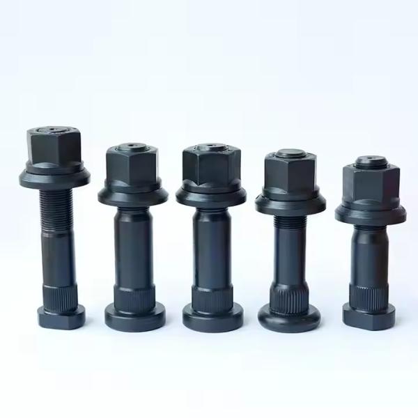 M18/M19/M20/M22 Boulon de roue de camion Surface électro-galvanisée personnalisée