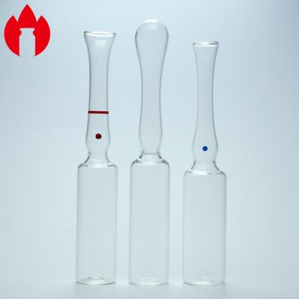5mlタイプB C Dの透明な薬剤の注入の空のガラス製アンプル