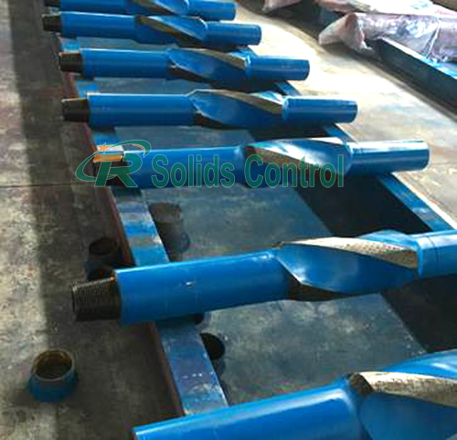 HF4000 Drill Spare Parts Integral Spiral Blade Stabilizer Forging ISO Certificate