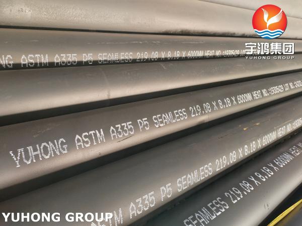 ASTM A335 P5 Alloy Steel Seamless Boiler Tubes For High Temperature Service