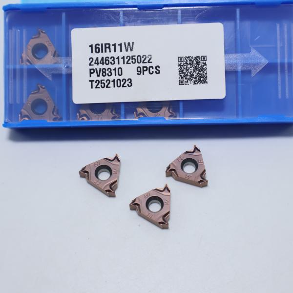 Carbide Insert CNC Thread Cutting Inserts, WHITWORTH, Internal-thread, 16IR11W PV8310