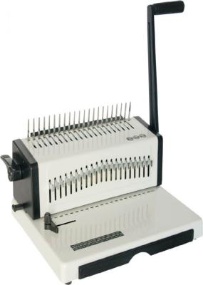 Máquina obrigatória de pente do fio da eficiência elevada para o pente plástico S9026a do caderno