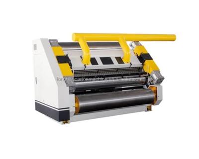 Máquina corrugada de cartucho de 380 V tipo cassete de cara única para os requisitos do cliente