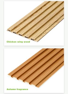 Recyclable PVC Wall Ceiling Panel WPC Plastic Cladding Wood Composite