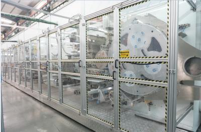 Full Servo Baby Diaper Machine with Nordson Hot Melter Applicator