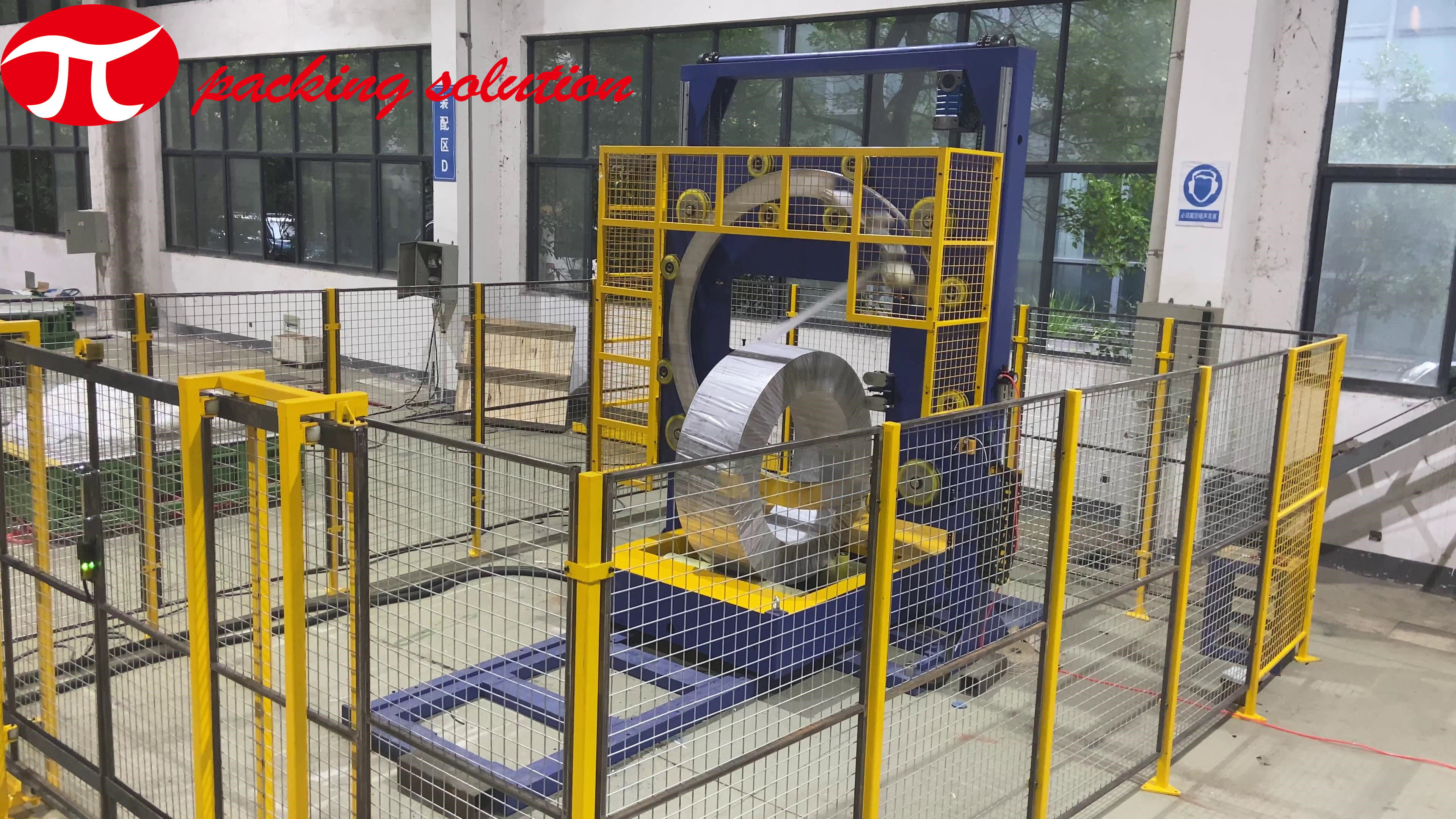 Ширина управлением 700-2000mm PLC машины для упаковки простирания слон алюминиевой катушки автоматическая