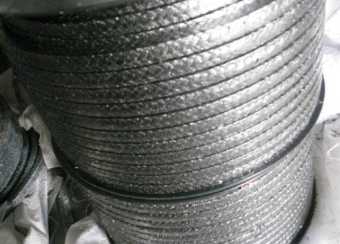 High Performance Pure Graphite PTFE Packing with Lattice Braid Structure for High Temperature Resistance (-240°C to +455°C)