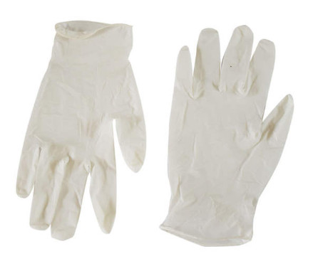 Powdered / Powder Free Disposable PVC Gloves Excellent Elasticity Smooth /