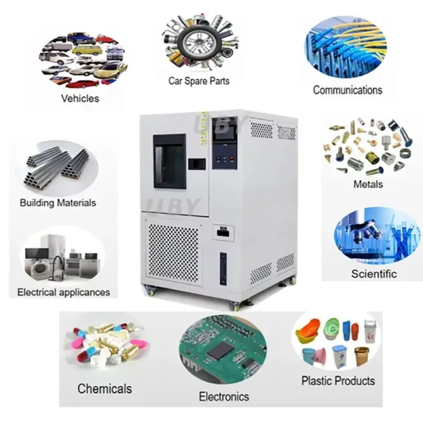 High-precision Environmental Test Chamber with Rapid Thermal Cycling and 80ºC~200ºC High-Temperature Tank