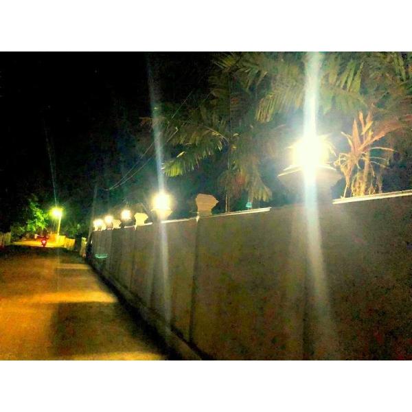 Outdoor Solar LED Garden Lights IP65 210lm/w LiFePO4 Battery 50000hrs Lifespan