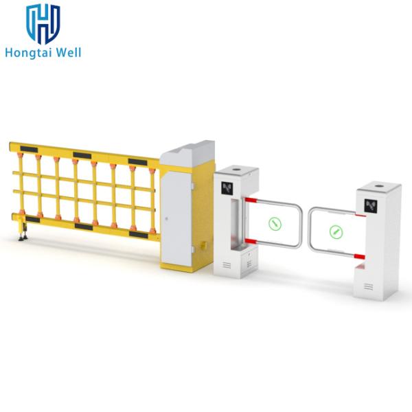 Porta de balanço pedestre em dois sentidos da indução automática do torniquete da entrada do supermercado do radar