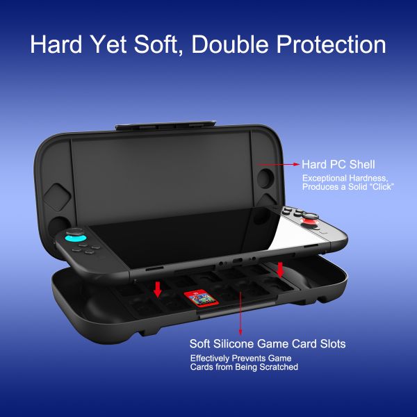 【Max Protection】 Shockproof PC Case for Nintendo Switch 2 Heavy-Duty Hard Storage