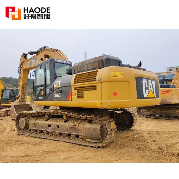 33750 кг рабочая масса использованный экскаватор Cat 336 D с верхним гидравлическим цилиндром