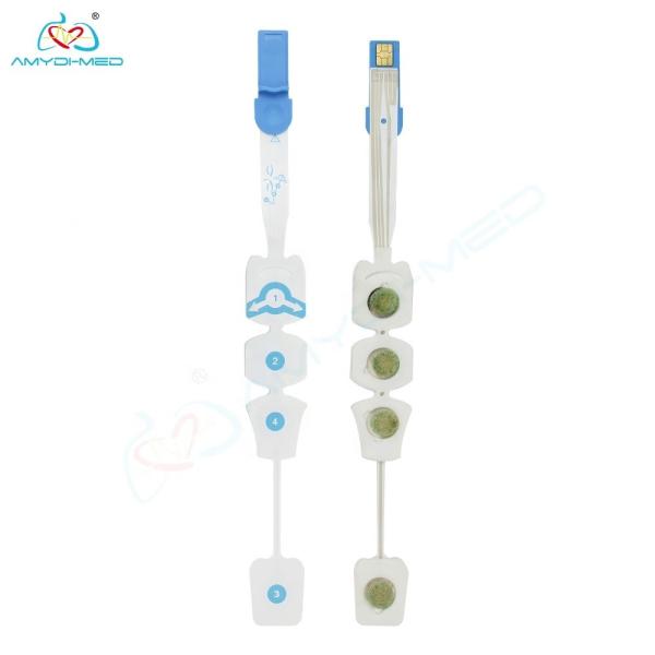 Disposable Eeg Brain Wave Sensor Non Invasive Forehead Adhesive 4 Electrodes With BIS Monitoring