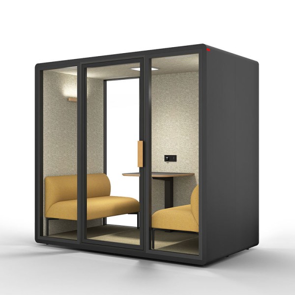 Privacy Soundproof Meeting Pods Call Booth 110V-240V USB Charging