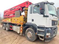 Heavy Duty Used Concrete Pump Truck Company SANY 28T 38 Meter