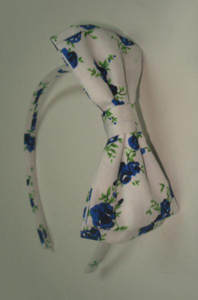 Floral Bowtie Headband
