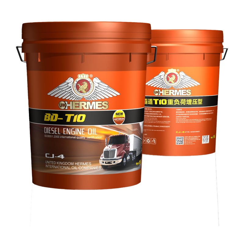 BD-T10 Full Synthetic API CJ-4 Heavy-Duty Diesel Engine Oil in 18L Pail