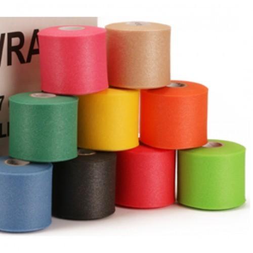 Breathable colorful Sports foam prewrap PU underwrap 7cm x 27.5m CE FDA approved