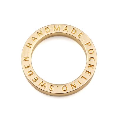 High Grade Handbag Hardware Accessories Metal Ring Buckle Custom O-Ring Gold for Bags