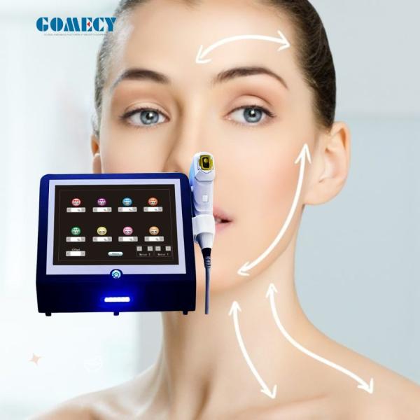 Vertical Hifu High Intensity Ultrasound Focused Korea Hifu Therapeutic Ultrasound Wrinkle Removal Face Lifting Machine