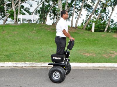 Two Wheeled Balancing Scooter 2 Wheel Self Balancing Electric Vehicle For Patrolling