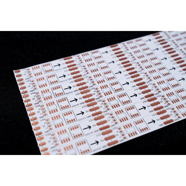 High precision LED FPCPCB Printed Circuit Board Assembly suitable for LED strip lighting systems with excellent bending capabilities