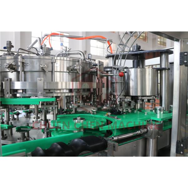 Counter Pressure Juice Beverage Filling Line Commercial Beer Canning Equipment