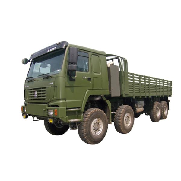 All Wheel Drive Heavy Cargo Truck 8x8 336 HP With 12.00R20 Tire ZZ2317N4677