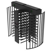Seguridad giratoria de altura completa Puertas giratorias de 120 grados Sistema de control de acceso de doble canal