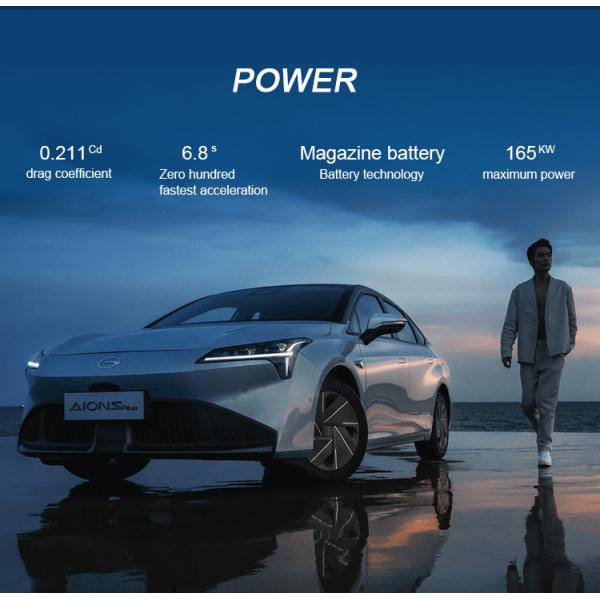 Aion S Plus Taxi eléctrico chino 510-610KM para llamadas de automóviles en línea