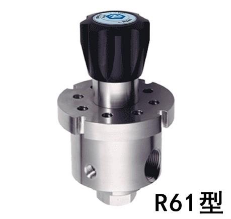 High Flow 1Inch Stainless Steel Pressure Regulator , Adjustable Pressure Relief Valve