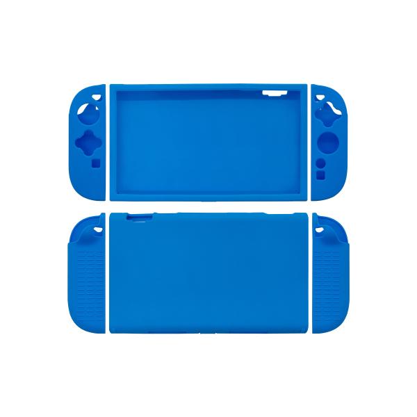 Anti-Slip Grip Lightweight Shockproof Design Split Silicone Joy-Con & Middle Frame Protective Case Kit for Nintendo Switch 2