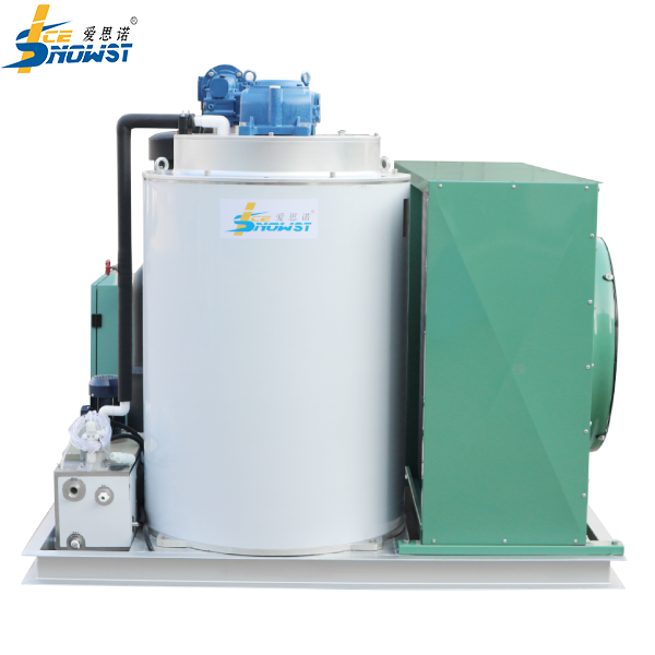 ICESNOW 5 Ton Saltwater Freshwater Flake Ice Machine Plant Multifunction