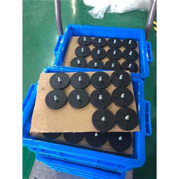 Strong Force Pot Rubber Coated Permanent Magnet for High Temperature Bending Processing