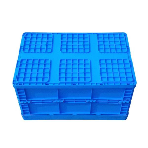 Small collapsible plastic crates for fruits and vegetables
