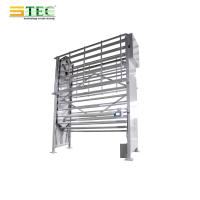 Système de stockage de rouleaux de tissu automatisé de 6 kW, machine à rideaux de carrousel vertical, sélection de matériaux 56 capacité de rouleaux