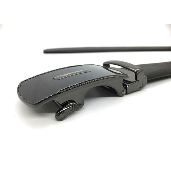 Пояса платья автоматической пряжки пушечного металла пояс неподдельного кожаного/храповика бизнесменов